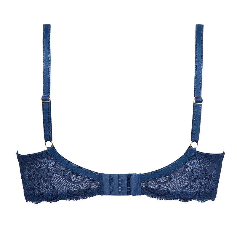 Biustonosz Sanita granatowy B139 Soft Balconette