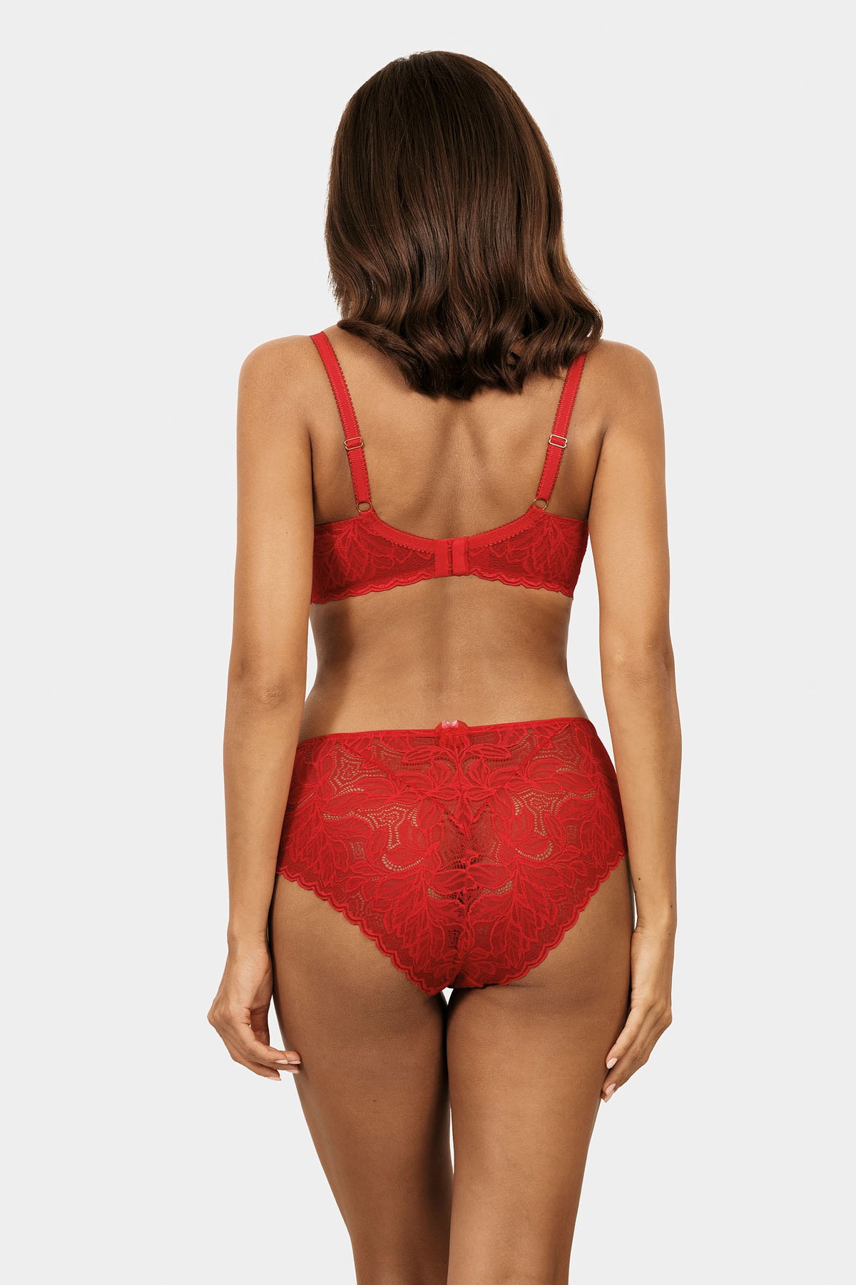 Biustonosz Bella czerwony B139 Soft Balconette