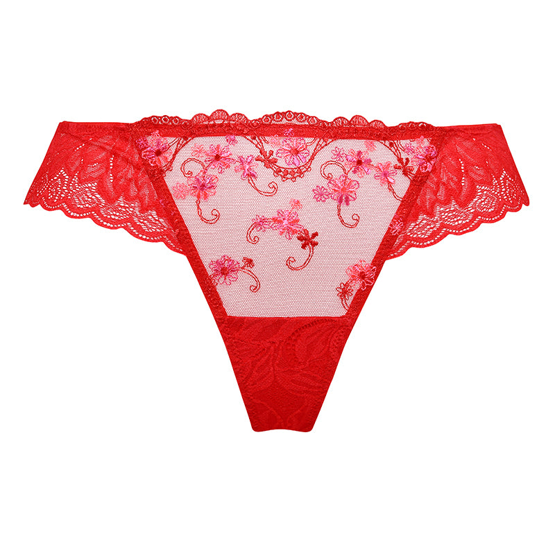 Stringi Bella czerwone C201