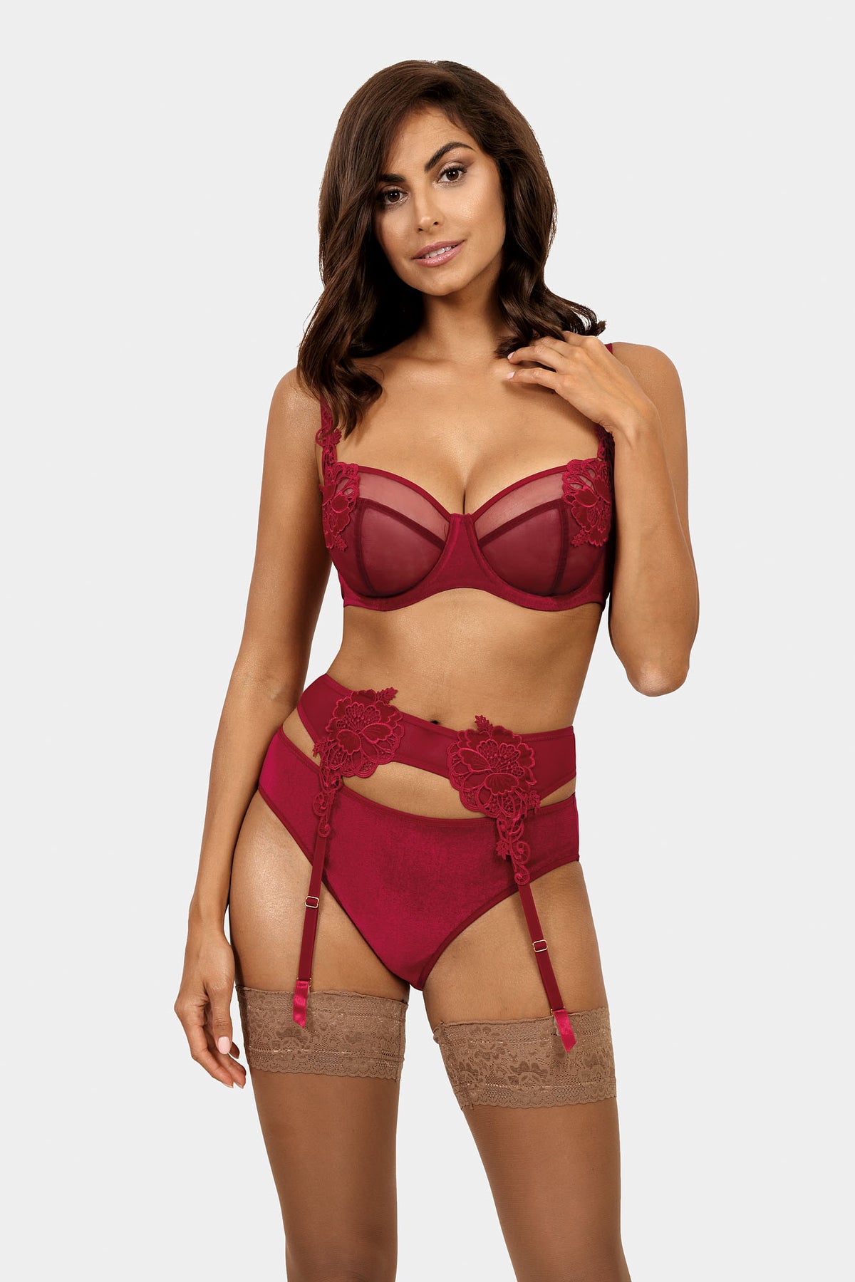 Tangi Dolores bordowe C511