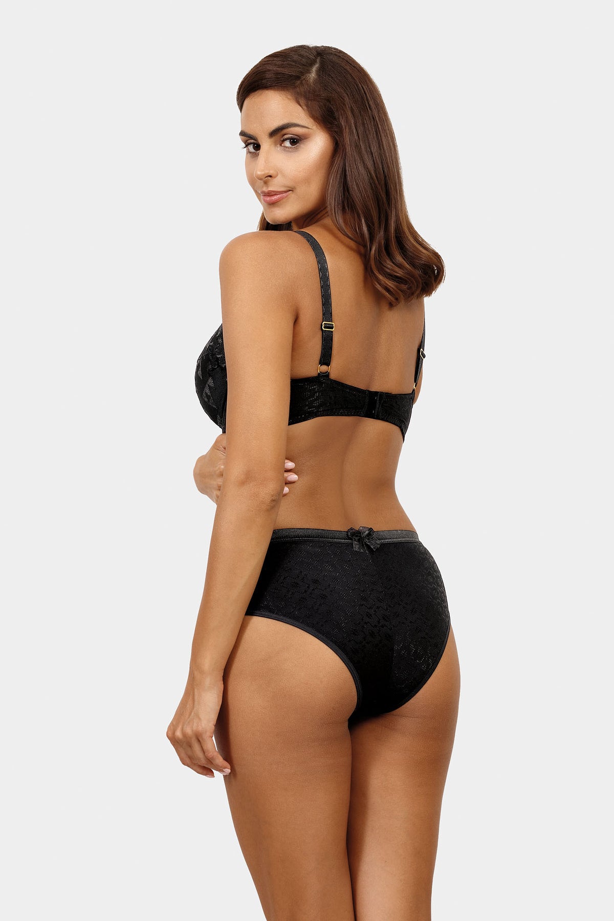 Biustonosz Febris czarny B214 Push Up