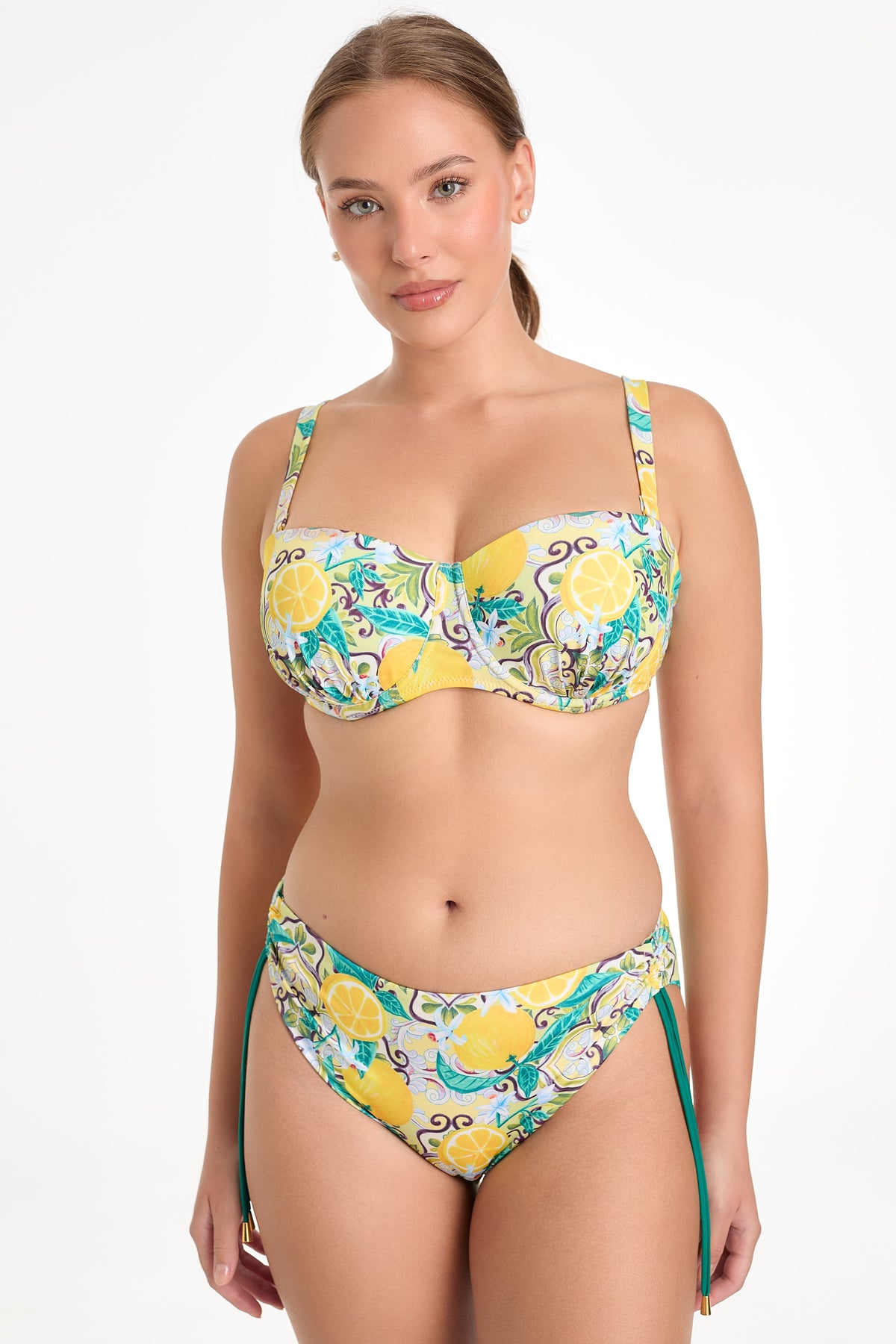 Biustonosz plażowy Amalfi KB341 Push Up Bardotka