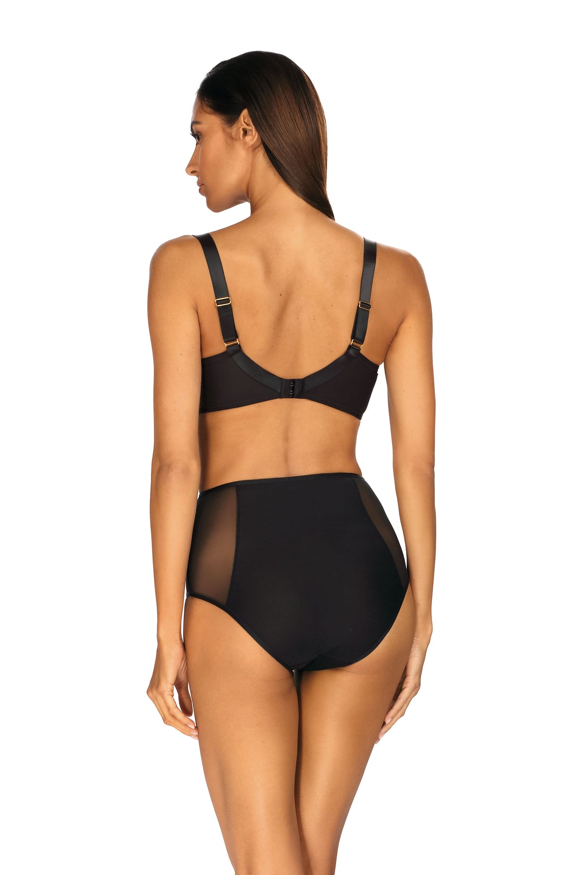 Biustonosz Miękki Pryma czarny B161 Soft