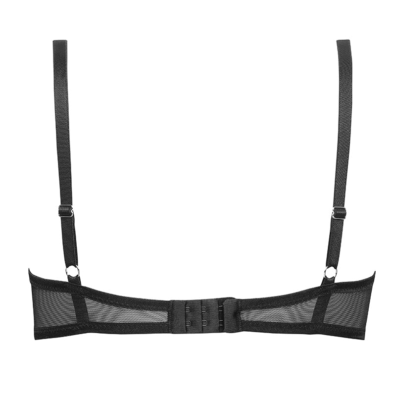 Biustonosz Ariadna czarny B214 Push Up
