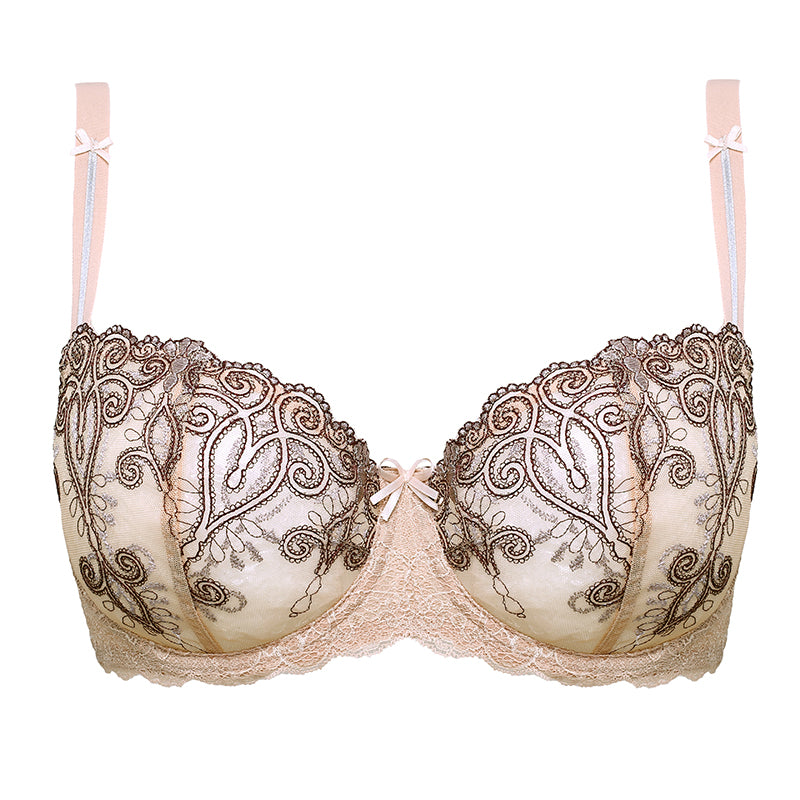 Biustonosz Carla beżowy B139 Soft Balconette