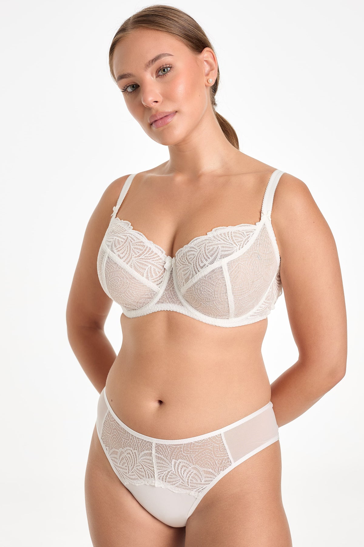 Biustonosz Rina śmietankowy B161 Soft