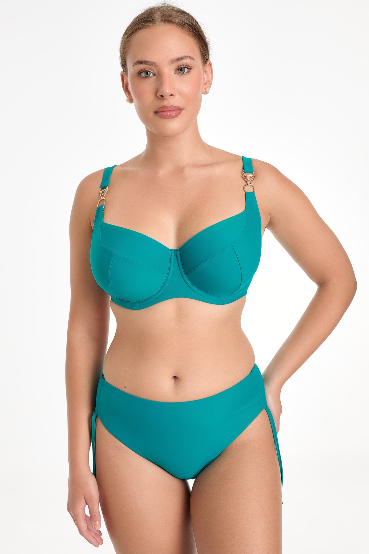 Figi plażowe Capri szmaragdowy KC102